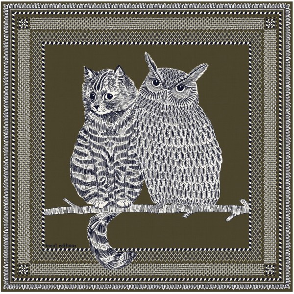 Inoui Editions vilnos skara CHOUETTE KHAKI